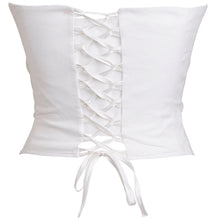 Load image into Gallery viewer, White Strapless Corset