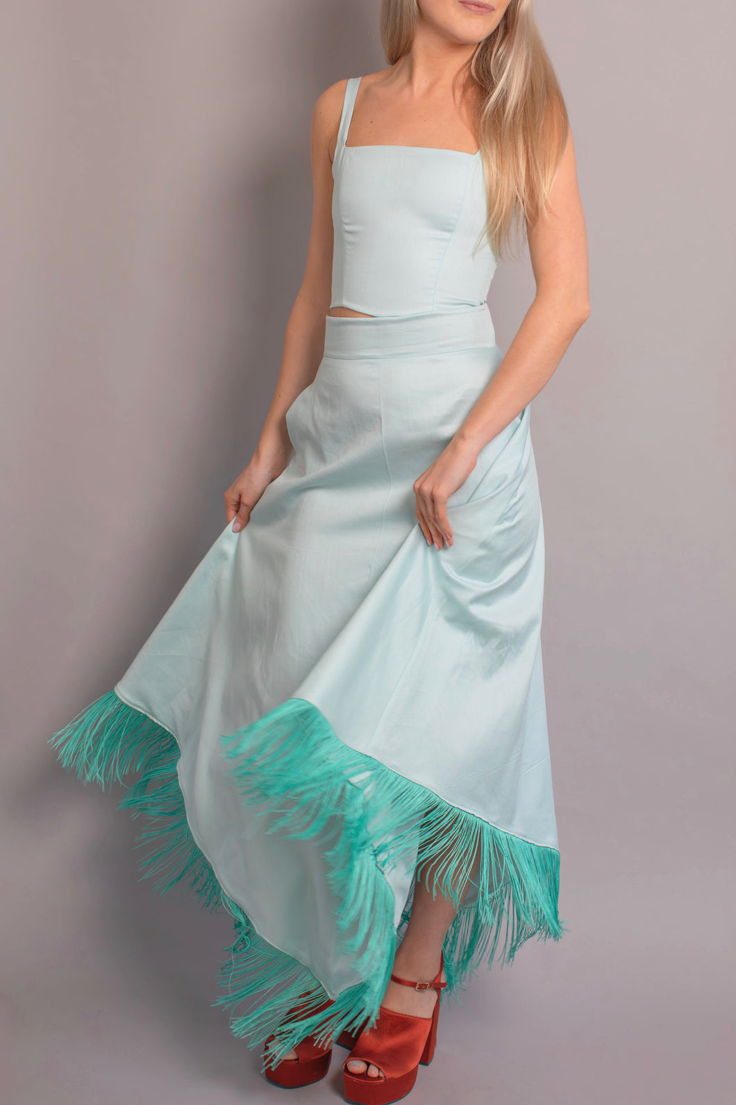 The Ziggy Skirt - Blue